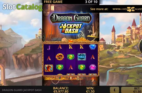 Скрин8. Dragon Guard Jackpot Dash слот