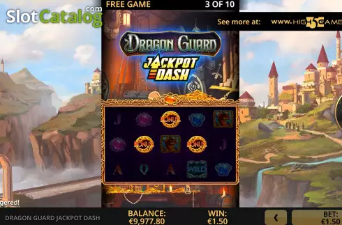 Скрин9. Dragon Guard Jackpot Dash слот