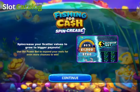 Скрин2. Fishing for Cash слот