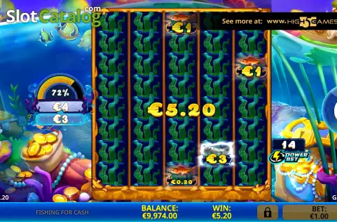 Скрин6. Fishing for Cash слот