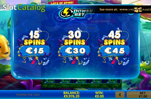 Скрин8. Fishing for Cash слот