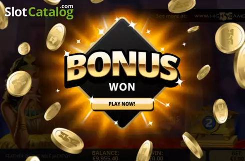 Скрин9. Feather Of The Nile Jackpot слот