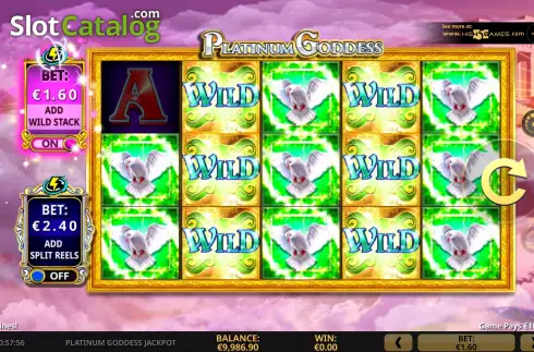 Скрин4. Platinum Goddess Jackpot слот