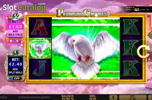 Скрин5. Platinum Goddess Jackpot слот