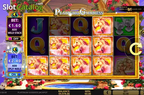 Скрин6. Platinum Goddess Jackpot слот