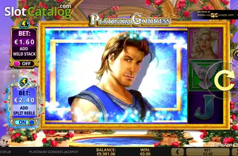 Скрин7. Platinum Goddess Jackpot слот