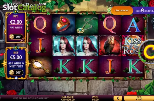 Скрин3. Kiss Of The Rose (Power Bet) слот