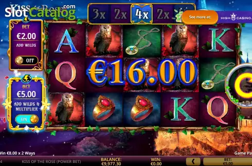 Скрин6. Kiss Of The Rose (Power Bet) слот