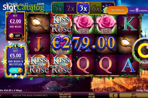 Скрин8. Kiss Of The Rose (Power Bet) слот