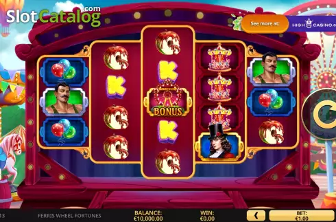 Скрин3. Ferris Wheel Fortunes слот