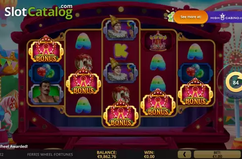 Скрин8. Ferris Wheel Fortunes слот