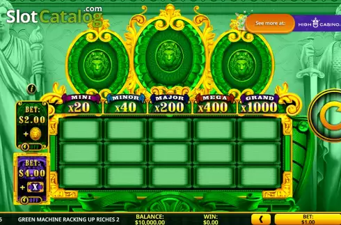 Скрин3. Green Machine Racking Up Riches 2 слот