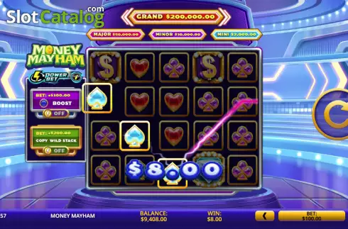 Скрин3. Money Mayham слот