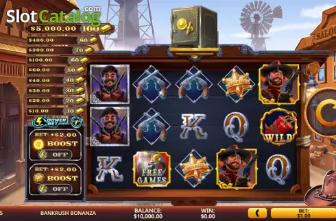 Скрин2. Bankrush Bonanza слот