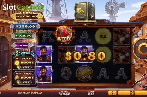 Скрин3. Bankrush Bonanza слот