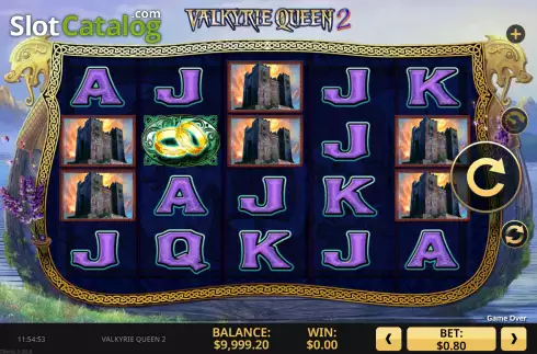 Скрин2. Valkyrie Queen 2 слот