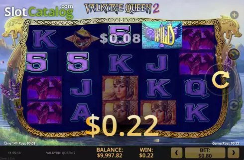 Скрин3. Valkyrie Queen 2 слот