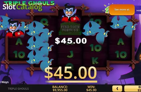 Скрин3. Triple Ghouls слот