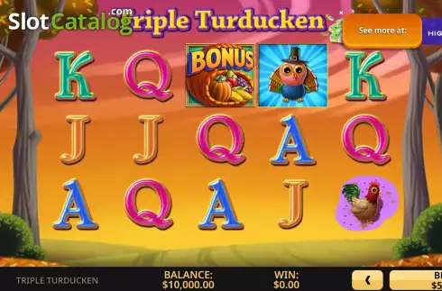 Скрин2. Triple Turducken слот