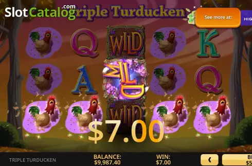 Скрин3. Triple Turducken слот