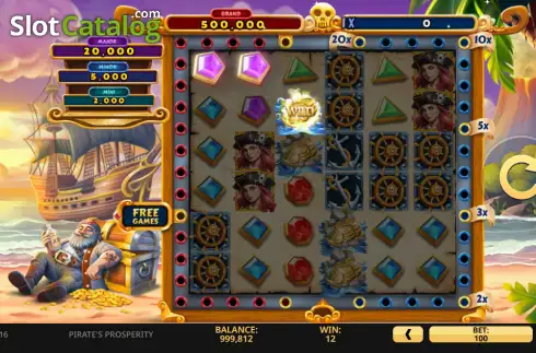 Скрин3. Pirate's Prosperity Wild Train слот
