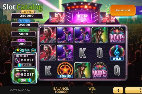 Скрин2. Lootapalooza слот