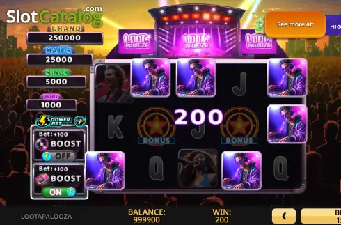 Скрин3. Lootapalooza слот