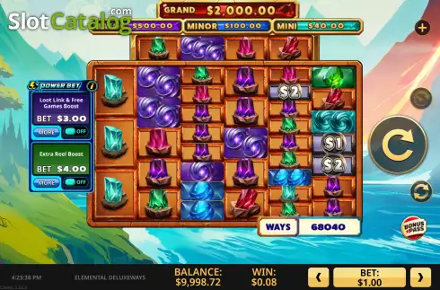 Скрин2. Elemental Deluxeways слот
