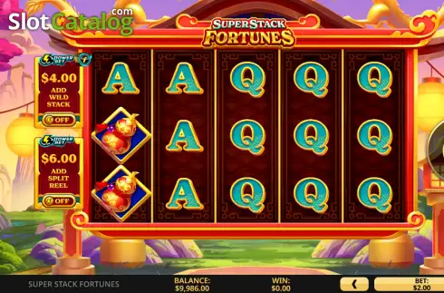 Скрин2. Super Stack Fortunes слот