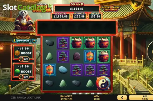 Скрин2. Zen Panda Loot Link слот