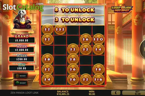 Скрин3. Zen Panda Loot Link слот