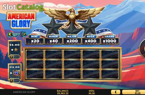 Скрин2. American Glory слот
