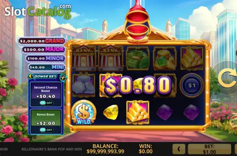 Скрин3. Billionaire's Bank Pop and Win слот