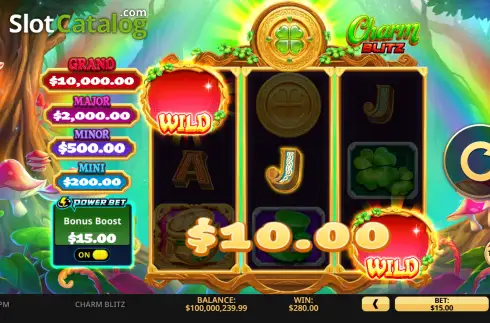 Скрин3. Charm Blitz слот