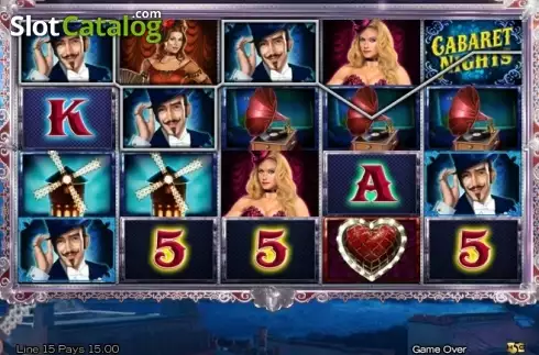 Скрин4. Cabaret Nights слот