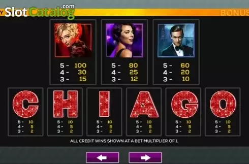 Скрин6. Chicago The Musical слот