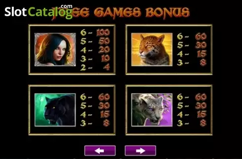 Скрин7. Jaguar Princess слот