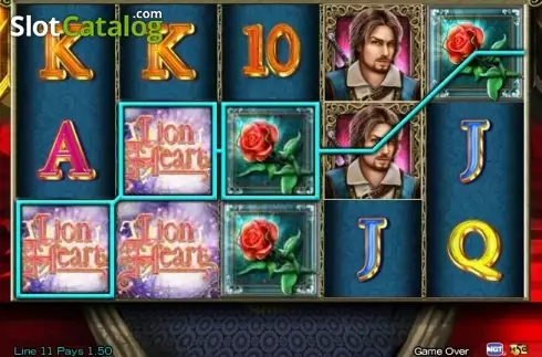 Скрин4. Lion Heart слот