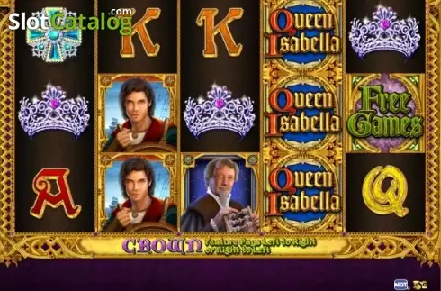 Скрин2. Queen Isabella слот