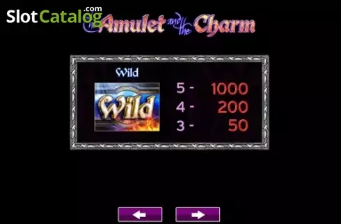 Скрин7. The Amulet and the Charm слот