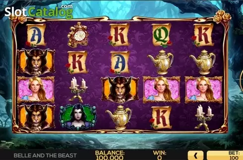 Скрин2. Belle and the Beast слот