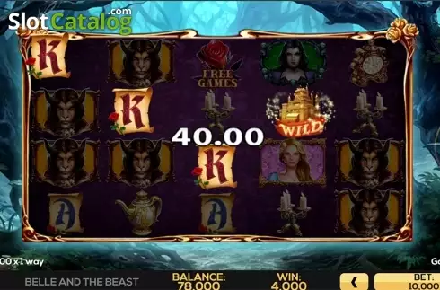 Скрин4. Belle and the Beast слот