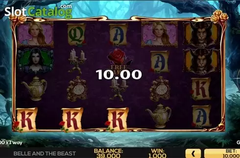 Скрин5. Belle and the Beast слот