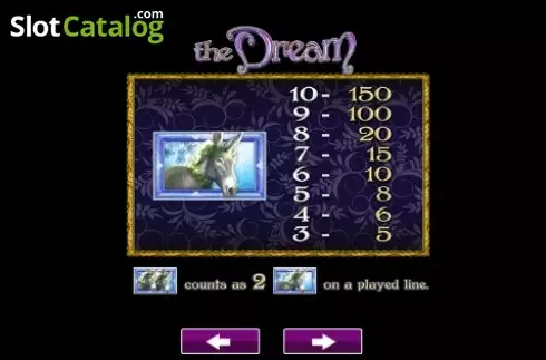 Скрин7. The Dream слот