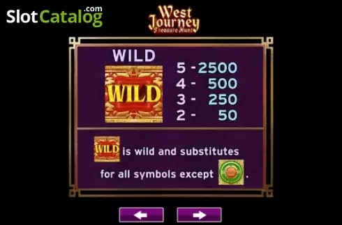 Скрин7. West Journey Treasure Hunt слот
