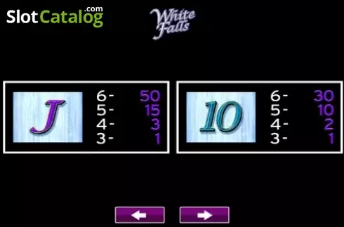 Скрин7. White Falls слот