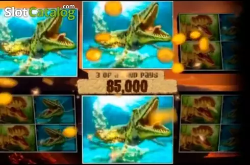 Скрин2. Dino Dollars слот