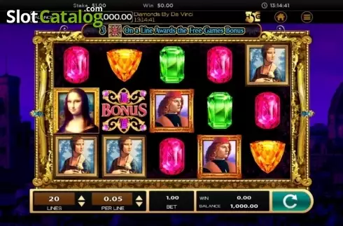 Скрин2. Da Vinci (High 5 Games) слот