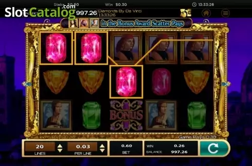 Скрин6. Da Vinci (High 5 Games) слот