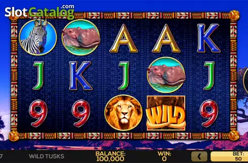 Скрин2. Wild Tusks слот